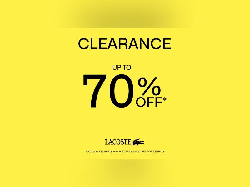 Lacoste Outlet logo
