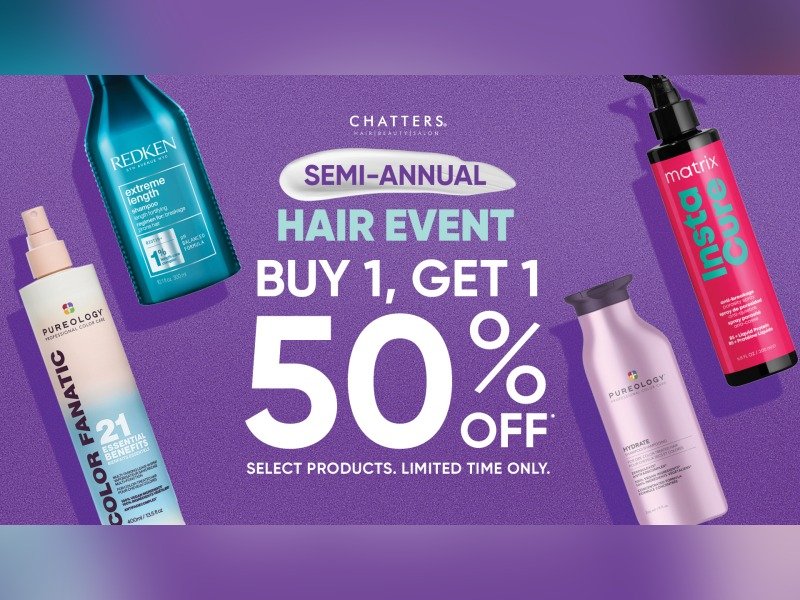 Chatters Salon logo