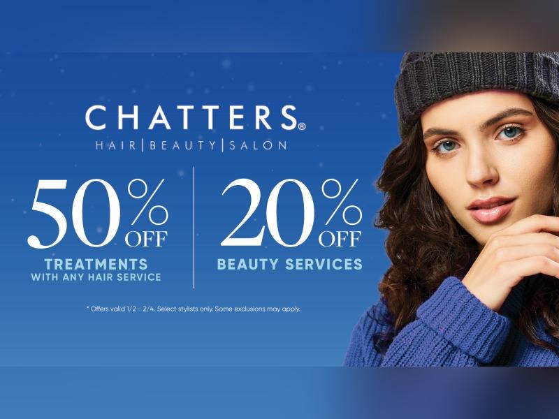 Chatters Salon logo